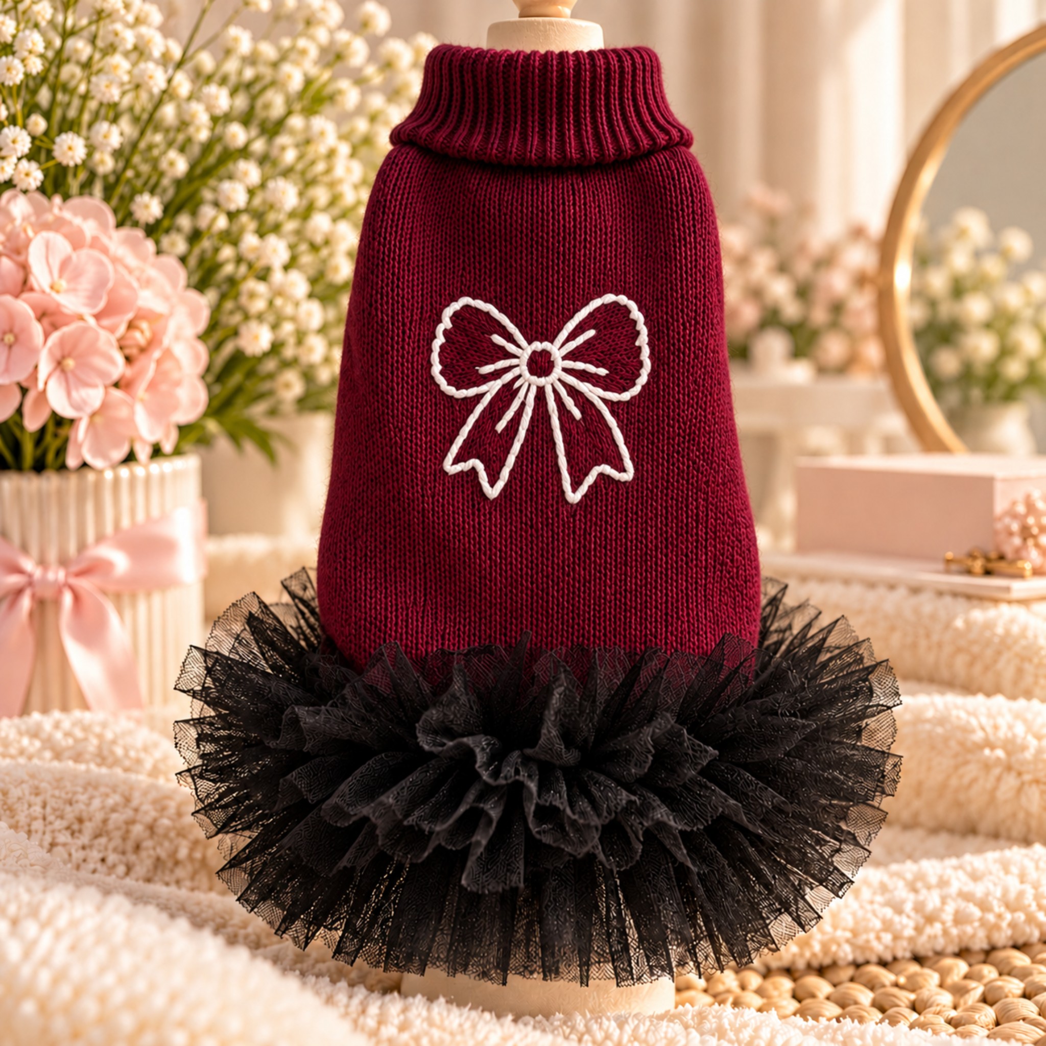 Maglioncino Fiocco di Tulle